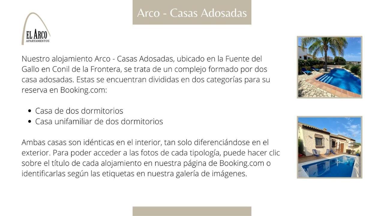Arco Casas Adosadas Conil De La Frontera Exterior foto